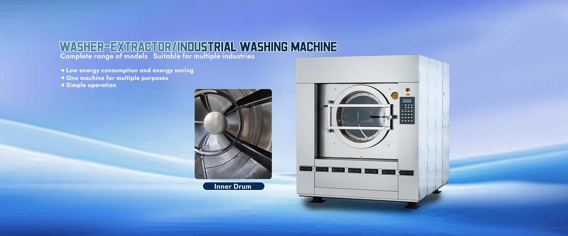 qualité Machine à extraire le lave-linge usine