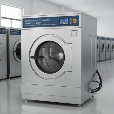 Giá tốt. Máy giặt vắt công nghiệp bằng thép không gỉ điều khiển kỹ thuật số với tốc độ quay 1000 vòng/phút trực tuyến